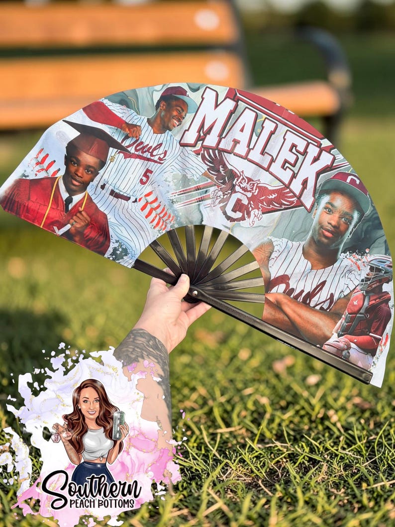 Custom Clap Fan- Personalized With Pictures- 25