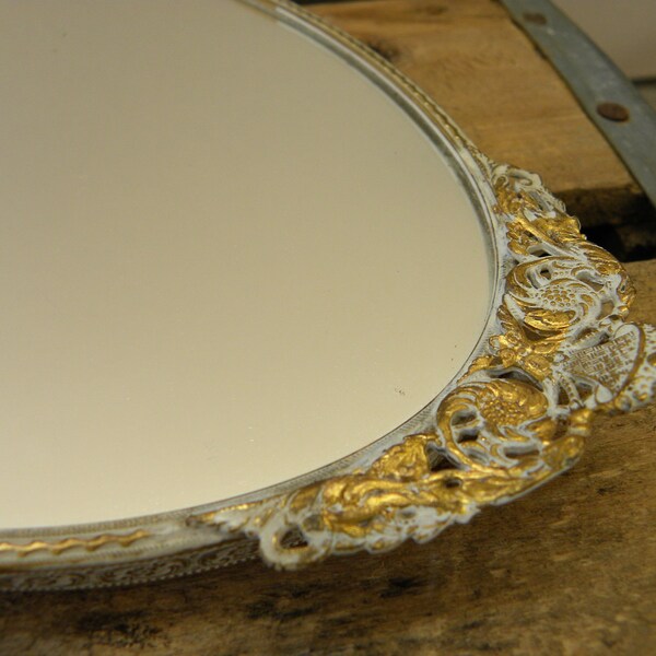 Vintage Vantiy Tray Mirror