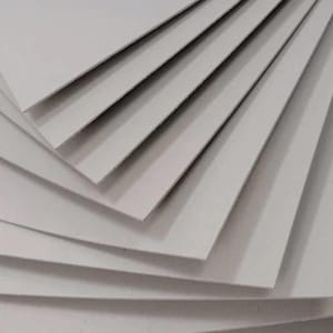 10 szt. GREYBOARD | 2,5 mm grubości szara tektura do robótek ręcznych | Podkład montażowy | Tektura modelarska | Tektura