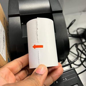 Rotoli di carta termica da 80 x 50 mm / Rotoli di ricevute di cassa / Macchine per carte di credito PDQ