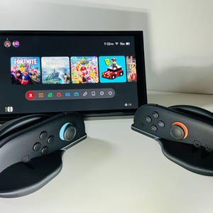 Switch 2 compatible mouse mode grip/holder ergonomic 3d printed
