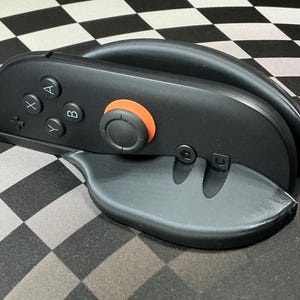 Switch 2 compatible mouse mode grip/holder ergonomic 3d printed