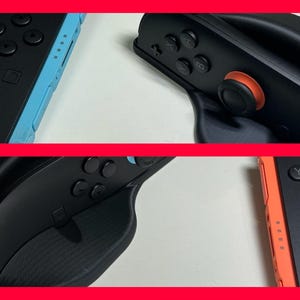 Switch 2 compatible mouse mode grip/holder ergonomic 3d printed