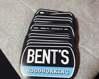 Imanes con logotipo hechos a mano (mín. 25)