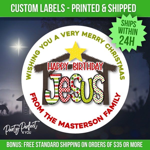 Happy Birthday Jesus Etsy