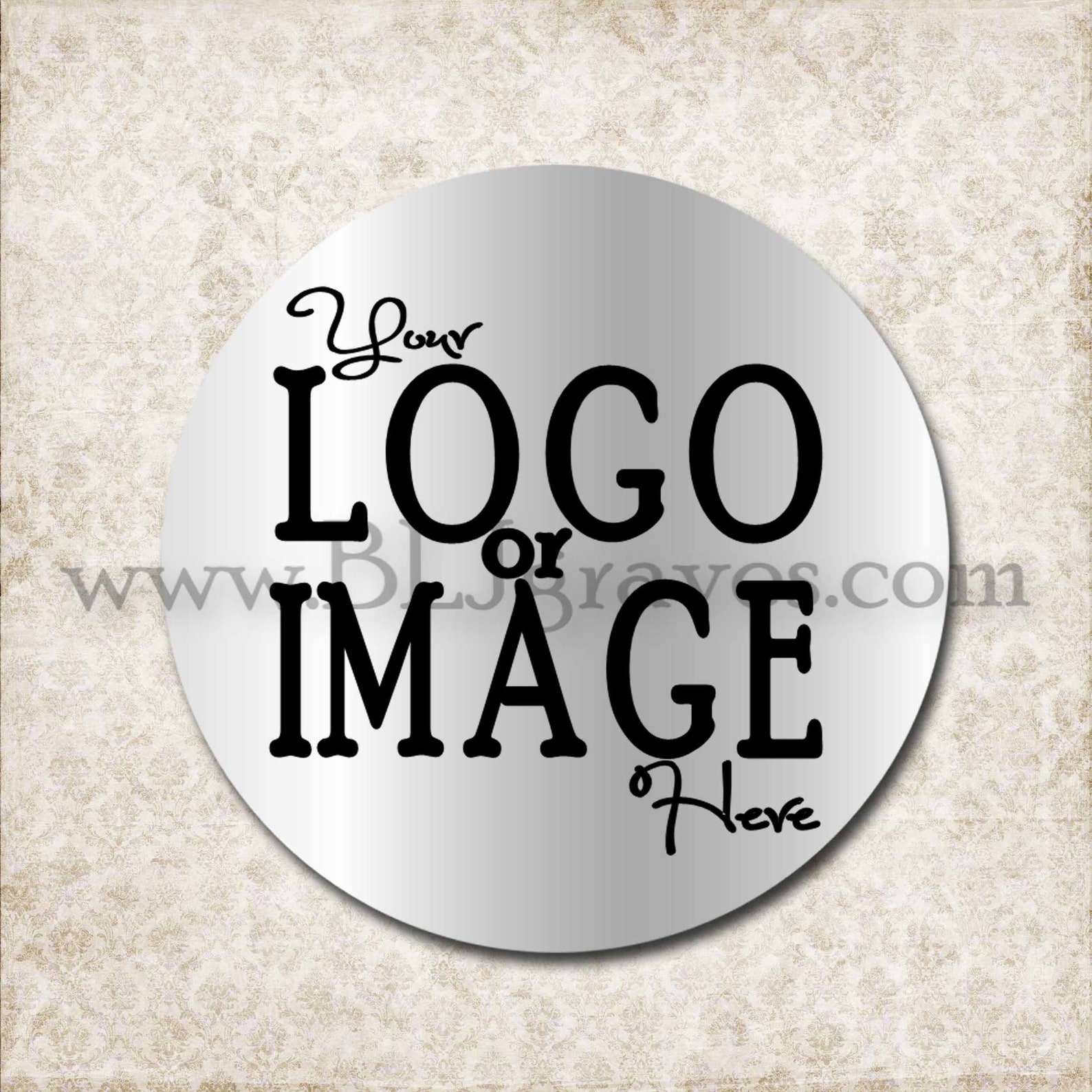 Custom Silver Foil Stickers Personalized Gold Foil Sticker Etsy