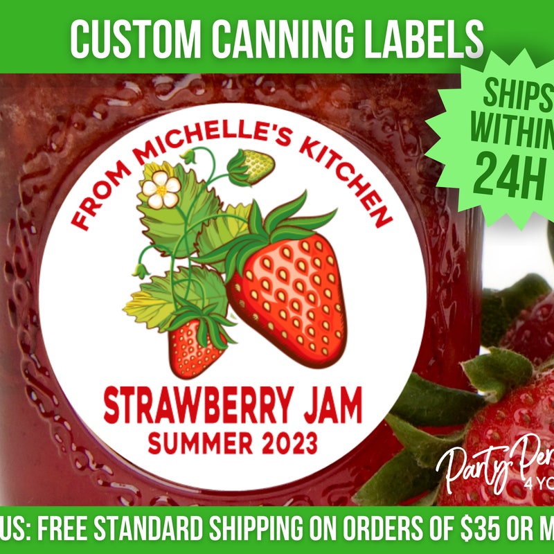 Fruit Jam Stickers - Etsy