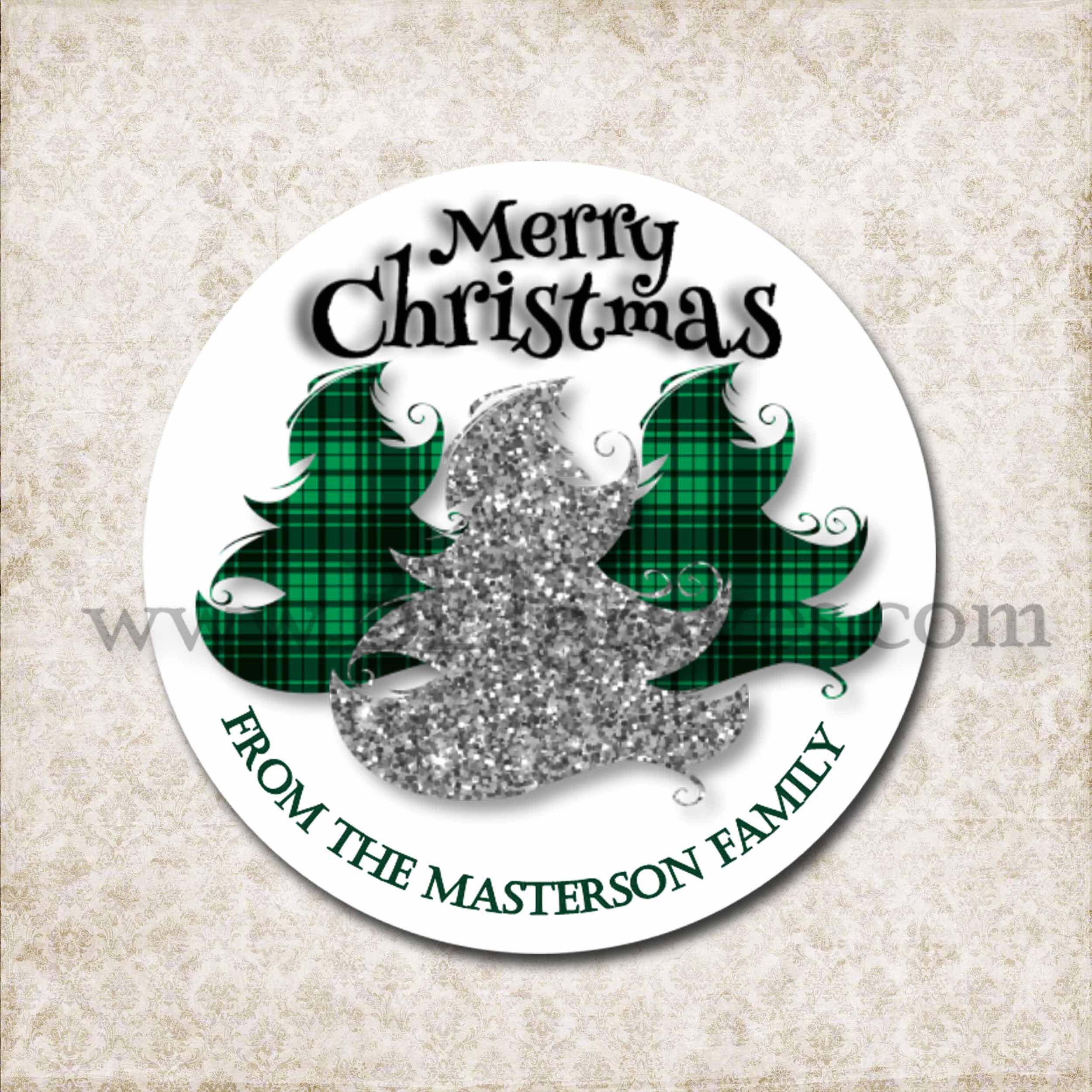 Custom Merry Christmas Mason Jar Labels Christmas Canning | Etsy
