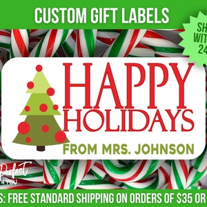 custom Christmas Gift Tags