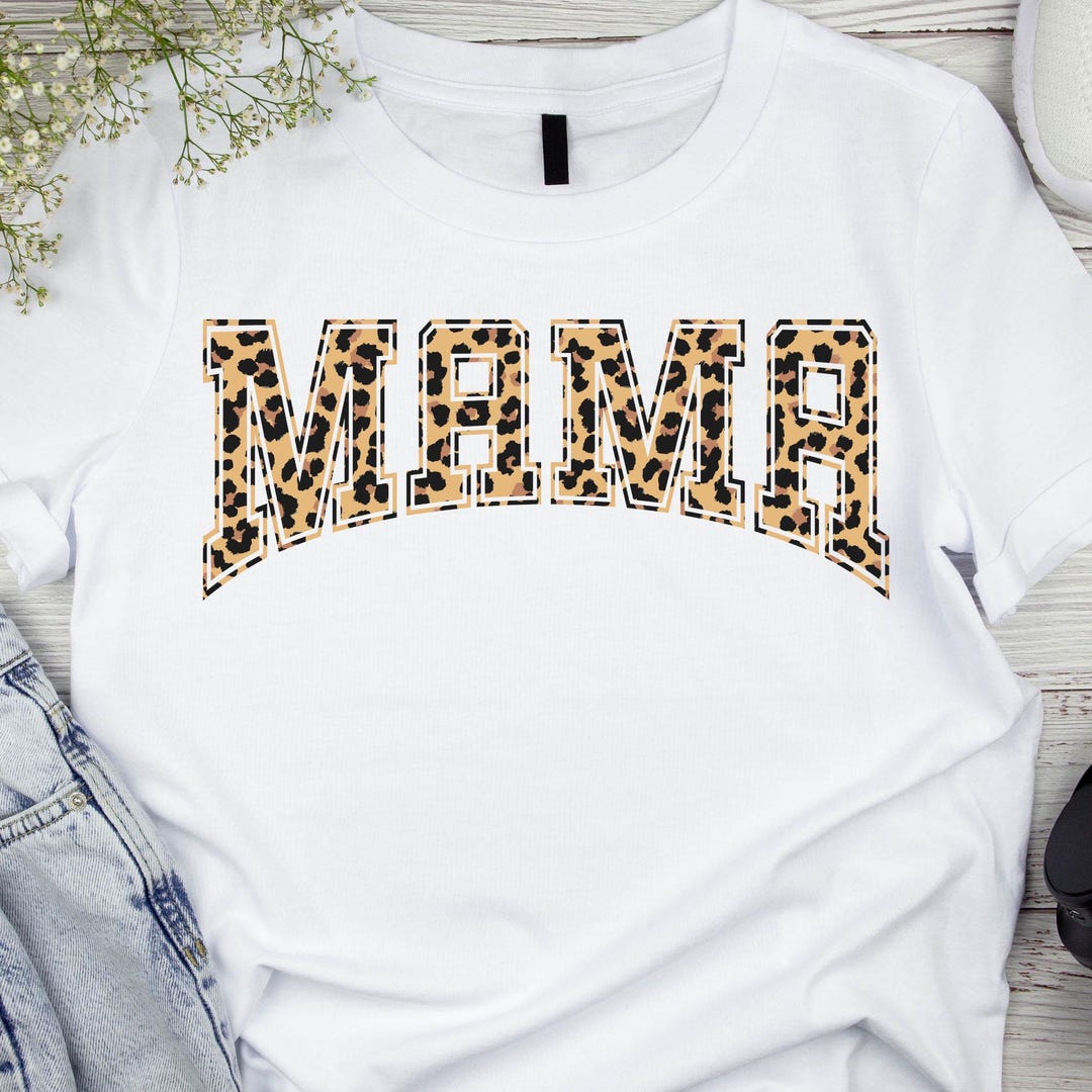 Mama Leopard Svg, Mama Leopard Png, Leopard Print Mama, Leopard Print ...