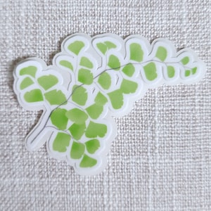 Maidenhair Fern Vinyl Water-Resistant Sticker