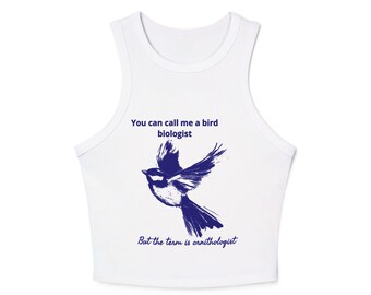 Ornithologist Definition Tank Top, Bird Biologist Gift