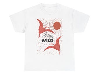 Stay Wild Bird T-Shirt – Nature Lover Unisex Tee