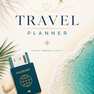 Will’s Laser Works Printable Travel Planner: Organize Your Journey (Digital Download)