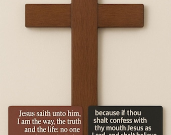 Custom Bible Verse Metal Cards Engraved for Church Outreach and Daily Faith