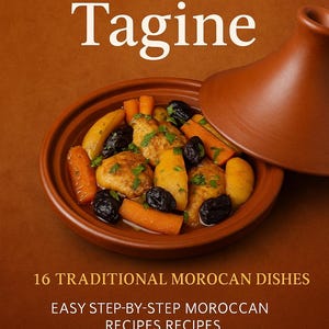 Moroccan Tagine Cookbook | 16 Traditional Recipes | Instant Digital Download | Moroccan Cuisine PDF