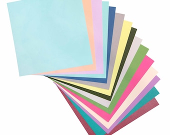 100 sheets of 12x12 scrapbook colored Card Stock PAPER HUGE LOT
