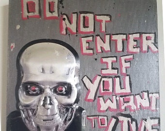 Terminator Door Greeting