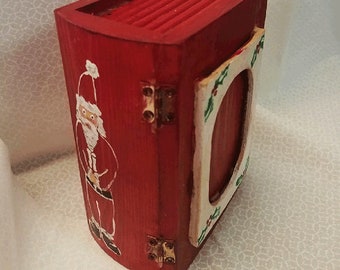 Scatola della cornice di Babbo Natale (media)
