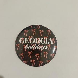 Georgia Bulldogs Game Day Button