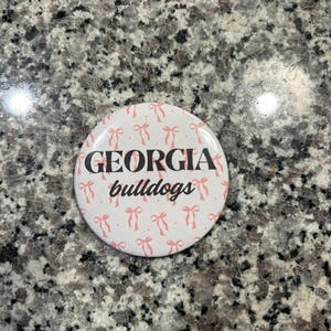 Georgia Bulldogs Game Day Button
