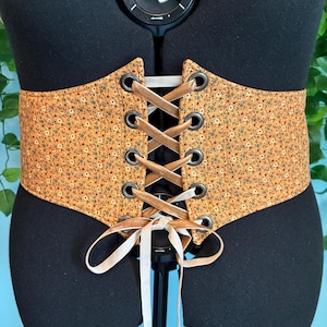 Floral Corset Belt - Etsy display picture 1