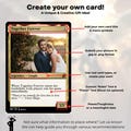 Custom MTG Style Trading Card: Personalized Anniversary, Wedding, Pet Gift