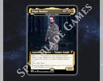 Funny Custom MTG Card - Edgar Markov &#39;Twilight&#39; Vampire Meme Edition
