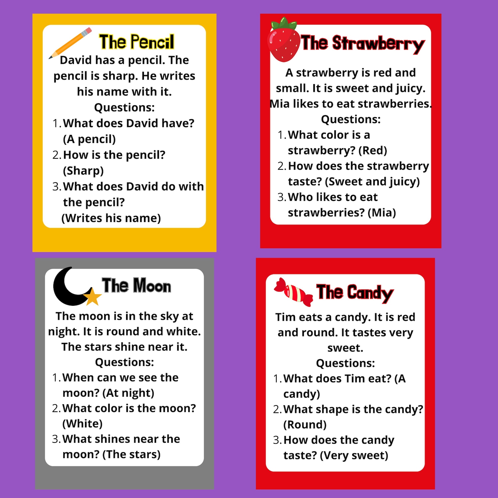 SHORT STORIES FOR KINDERGARTEN TO READ PDF visual data 4