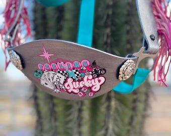 Beautiful Horse Halter with Amazing Images and superb quality.... Are You Feeling Lucky?