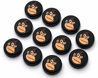Silicone keycap thumb Grip Cap Cover for Nintendo Switch 2 / Ps5 / xbox one Game Joys Donkey Kong 2pcs