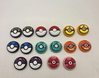 2 Thumb Grip Cap Joystick Cover For Nintendo Switch 2 JoyCon Controllers Pokemon