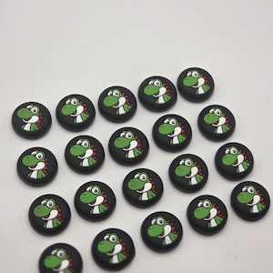2 thumb grips controller caps anlog covers for Switch V1 V2 Oled / New Switch 2 / Xbox One Yoshi 2pcs