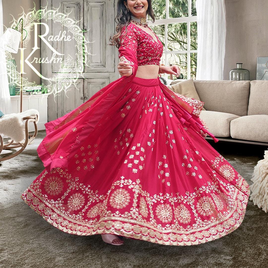 Dulhan Lehenga Choli Etsy