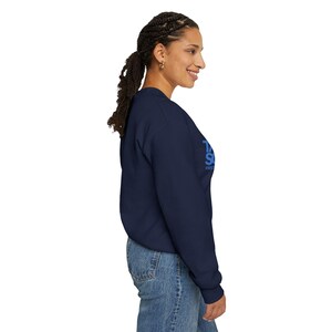 Talia Sommer Star of David Rookie Soccer Crewneck Sweatshirt | Israeli NWSL Player image 11