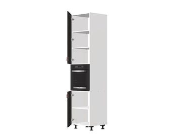 B2.60.260.LKitchen oven cabinet with left Blum CLIP top BLUMOTION hinges project
