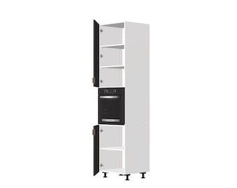 Column cabinet with oven