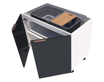 Sink cabinets