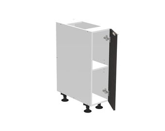 Kitchen cabinet J1.25.Rwith right  Blum CLIP top BLUMOTION hinges project