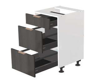 Cabinets with drawers