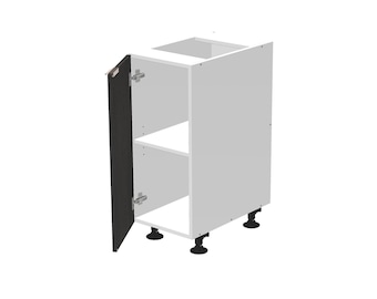 Kitchen cabinet J1.35.L with left Blum CLIP top BLUMOTION hinges project