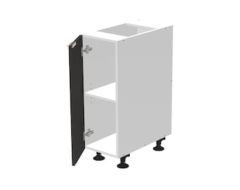 Kitchen cabinet J1.30.L with left Blum CLIP top BLUMOTION hinges project