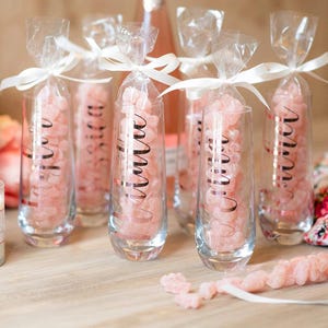 Personalized Bridesmaid Champagne Flute | Christmas Gift for Her | Bridesmaid Proposal Gift | Personalized Champagne Glasses | Gift for Her
