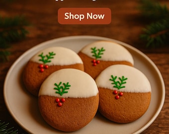 Galletas de jengibre bañadas en chocolate