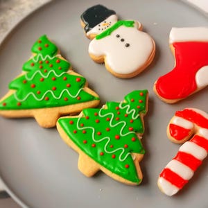 Christmas Variety Sugar Cookies