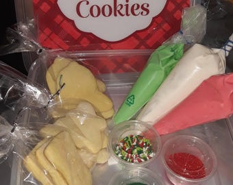 Kit de galletas de azúcar para hacer tú mismo