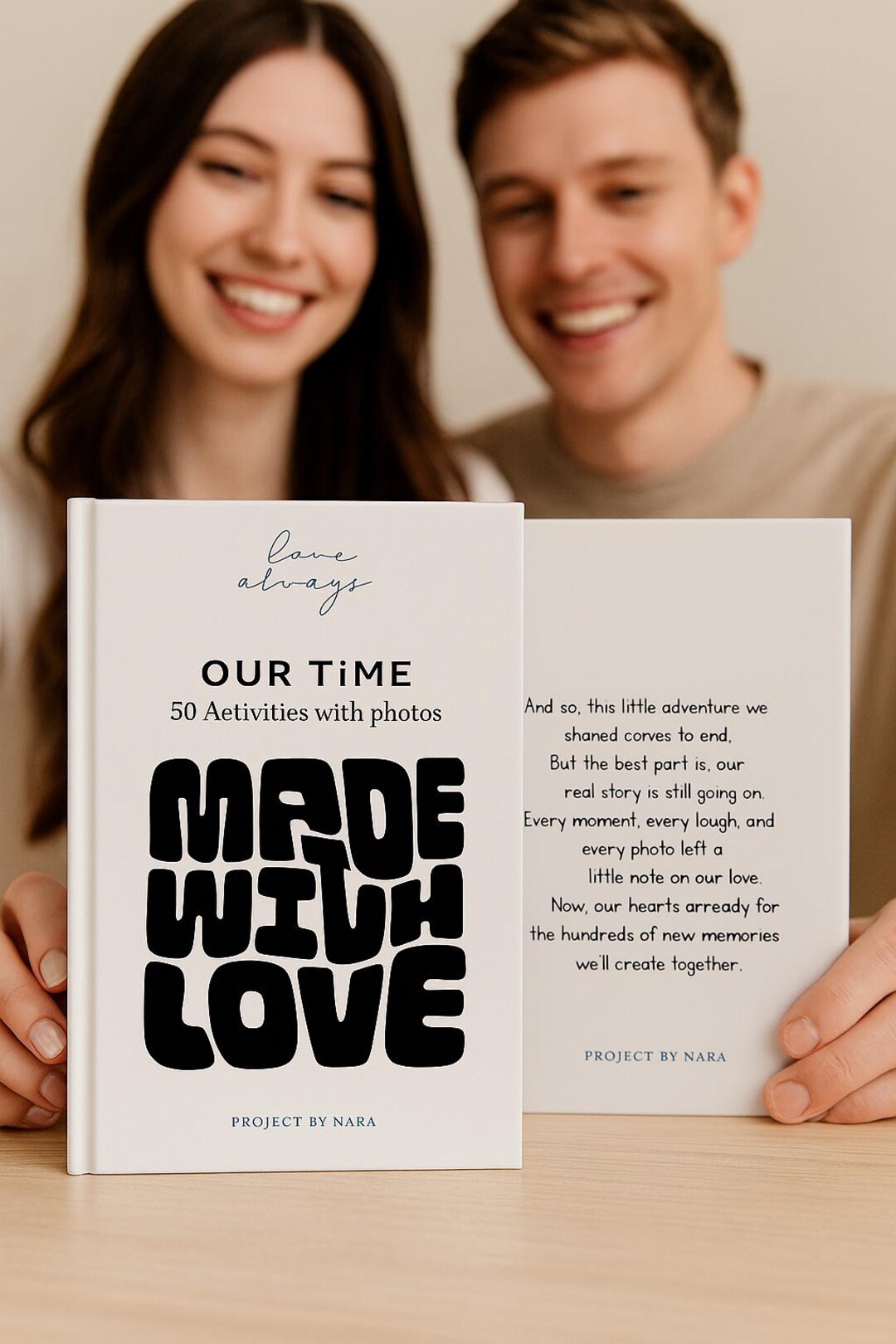 50 Fun Date Ideas With Photo Sections Printable Couple Activity Book