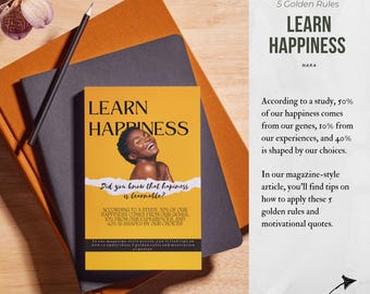 LEARN HAPPINESS / WORKBOOK / 5 Golden Rules