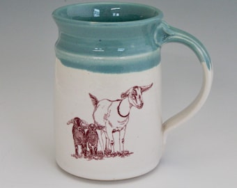 Goat  with Babies Mug