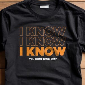 Camiseta con la frase "I Know Poker" / Camisetas de póquer, camiseta con cartas de póquer, camiseta de póquer de la suerte, jugador de póquer, camiseta divertida para hombre, camiseta de juego de cartas, regalo para hombre
